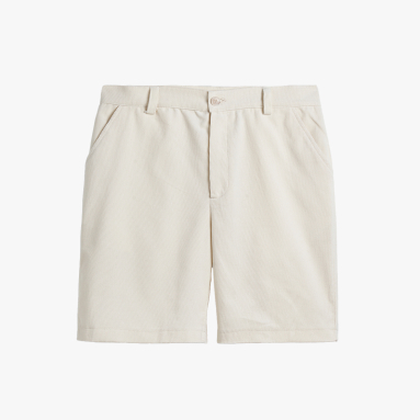Summer Corduroy Shorts (Ivory)